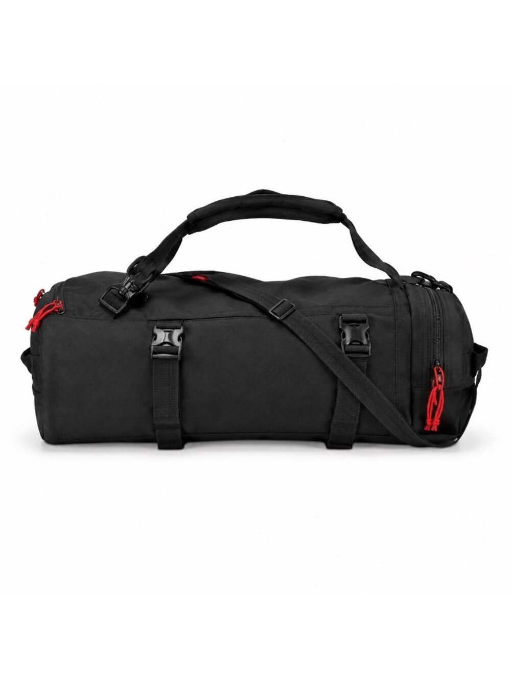 Nixon Escape 60L Duffel II Black Convertible Travel Duffel Backpack New